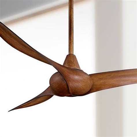 Minka aire ceiling fans with blades made of wood, plastic, brass. 52" Minka Aire Wave Distressed Koa Ceiling Fan - #2N535 ...