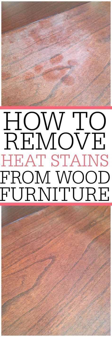 Repair white water stains, rings or heat burns on wood finishes step 1: How To Remove Heat Stains From Wood | Water stain on wood ...