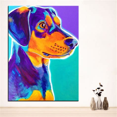 Maybe you would like to learn more about one of these? My Black Coonhound Dog Pop Art Decorative Canvas Wall ...