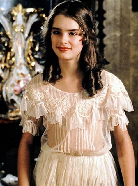 Brooke shields on pretty baby. Beauty will save the world