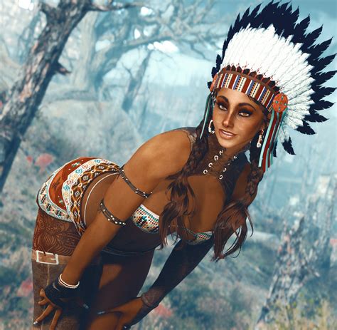 Fallout 4 is the game that keeps on giving and if you add mods to the mix, you'll easily have fun running through the commonwealth for . Native American Headdress/Clothing - Request & Find ...