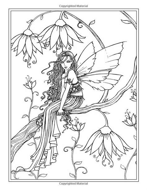 Beautiful girl coloring pages vector. Colouring page | Fairy coloring book, Fairy coloring pages ...