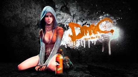 You can install this wallpaper on your desktop or on your mobile phone and other gadgets that support wallpaper. DmC Devil May Cry Kat Wallpaper