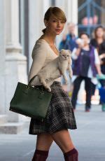 Shiny lycra helen blue pantyhose. TAYLOR SWIFT in Stockings Out and About in New York - HawtCelebs