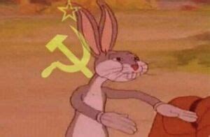 You can draw, outline, or scribble on your meme using the panel just above the meme. Communist Bugs Bunny - Meming Wiki