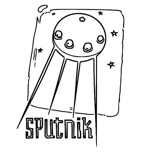 The mysterious cities of gold. Character Designs Sputnik Space Vehicle Coloring Page ...