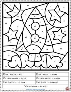 These information sheets are designed to accompany the abrsm music theory in practice grade 1 workbook. Music lessons | Music theory | Music Coloring Sheets: 26 ...