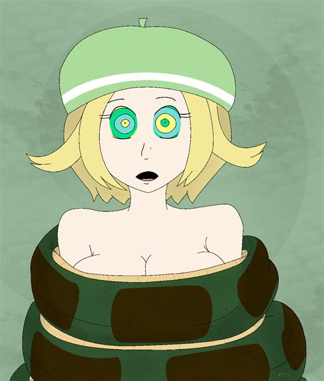 Really excellent your animation with aqua and kaa. animated gif bianca blonde hair breasts coils hat kaa eyes ...