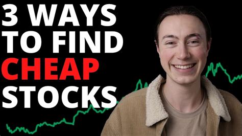How to find cheap stocks on robinhood. How To Find Great Stocks That Are Cheap - YouTube