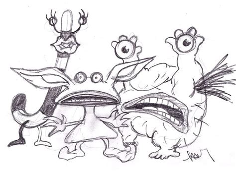 Ren & stimpy was the original edgey cartoon i think. Sketch Please » 90s Nickelodeon Character | Drawing ...