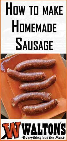 Whether you're hosting a picnic at home or at a park, cook these bratwurst on the stovetop first. How To Make Homemade Sausage & Brats - Recipe | Homemade ...