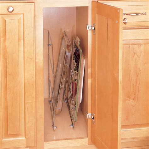 It is absolutely the best way ever devised to protect nm cables inside cabinets, because it looks better than any other method by a double wide mile. Cabinet Organizers - Kitchen Cabinet Wire Tray Dividers ...