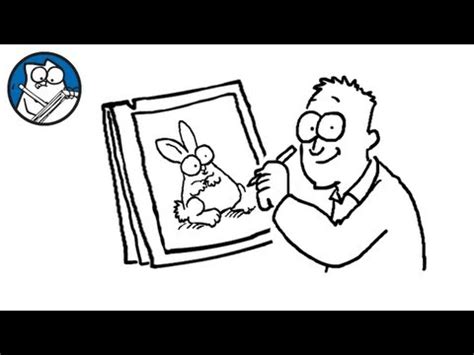 I wanted to do something out of my comfort zone. Simon Draws: Rabbits - YouTube