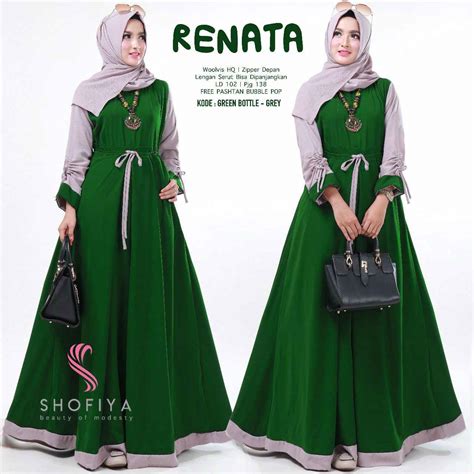 Model baju gamis kekinian untuk remaja agar tampil lebih cute. Info Top 55+ Baju Gamis Masa Kini 2021