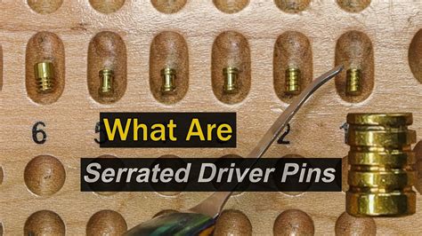 How to pick a lock using a safety pin. 345 What Are Serrated Pins? | Learn Lock Picking - YouTube