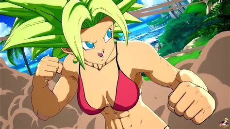 Kefla (bikini) in today's dragon ball fighterz mods! Dragon Ball FighterZ - Bikini Kefla vs Swimsuit Android 18 ...