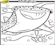 Finding dory destiny coloring pages. Crayola Finding Dory Nemo N Dory Coloring Pages Printable