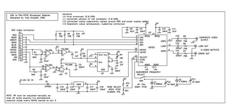 Vga analog monitors are pretty standard now, but that was not always the case. Vga To Av Cable Wiring Diagram | Elektrik