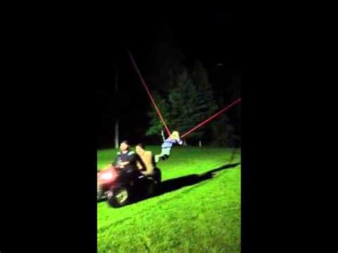 While it probably isn't particularly funny for the guy himself, the footage captured on the ride is pretty hilarious. Human Slingshot FAIL - YouTube