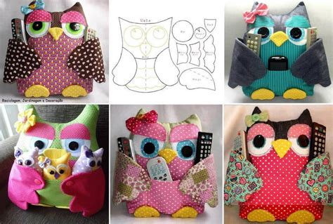 Made from super soft fabric. Fabulous Fabric Owl Pillow - Free Template and Guide