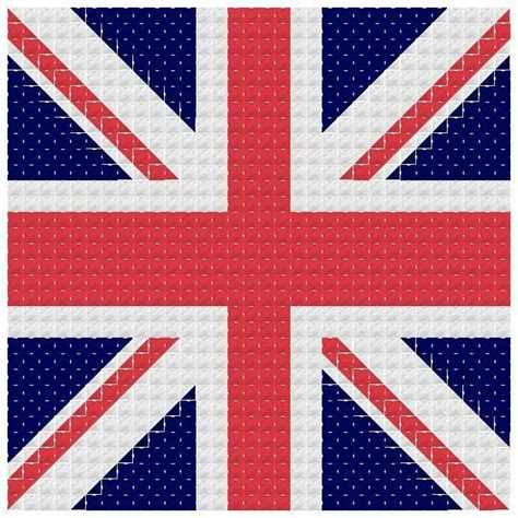 Maybe you would like to learn more about one of these? English Flag | Cross stitch, Cross stitch patterns, Simple ...