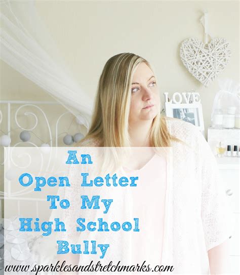 Minjung, who had been a prisoner of mine because of her husband who traveled for 300 days out of 365 days a year. An Open Letter To My High School Bully | Sparkles and ...