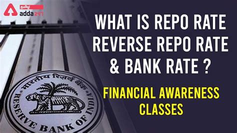 A repo rate and reserve rate is a monetary tool used by the central banks to maintain and control the economy. What is Repo Rate | Reverse Repo Rate & Bank Rate ...