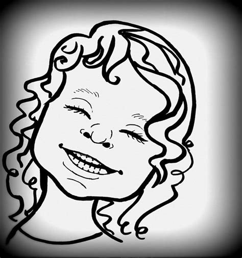 Add more curly lines to fill up the outline you have drawn. Girl With Curly Hair Drawing at GetDrawings | Free download