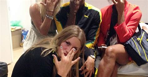 Tourist cums inside small asian teen! Usain Bolt parties with three of the Swedish women's ...