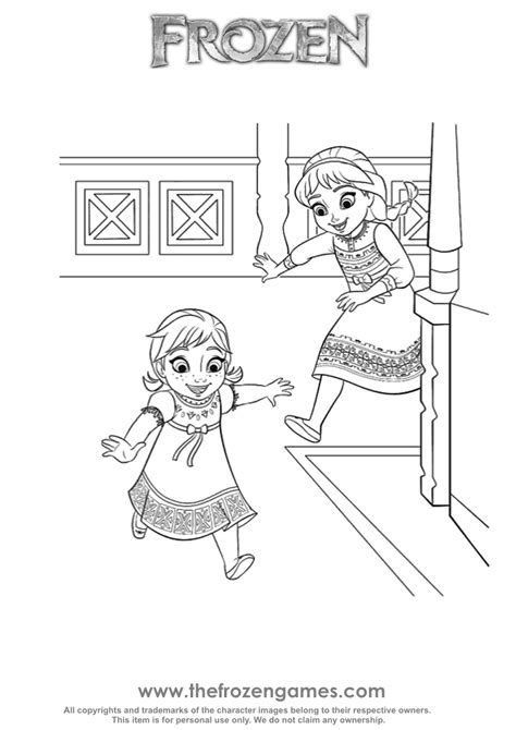 Born with icy magical powers elsa is powerful yet as she grows fear infests her heart with her childhood experience with the magical power over her lovely little sister anna. Elsa And Anna Coloring Pages Printable at GetDrawings ...