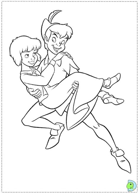 Pan coloring pages and tinkerbell bunch ideas peter pan. Peter Pan coloring page- DinoKids.org