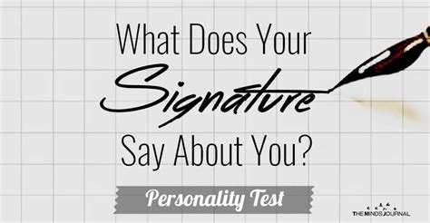 Why does a person's personality change when they receive damage to the brain? a human personality is a fine balance of dozens, if not hundreds, of contributing brain regions. What Does Your Signature Say About You? Personality Test