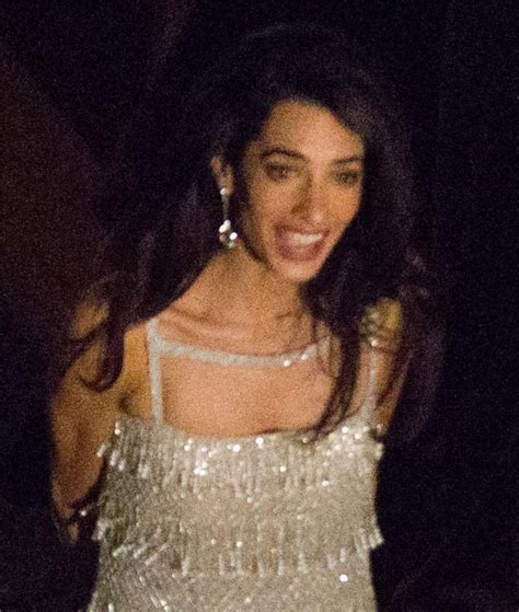 Amal's proof of the importance of finding the colors that work for you and your style. Amal Alamuddin VOGUE profile and wedding dress change ...