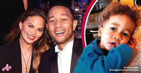 Two kids in, you can't eat the way you used to. Chrissy Teigen Posts New Pic of Son Miles & Asks Fans to Say Something Else Apart from Comparing ...