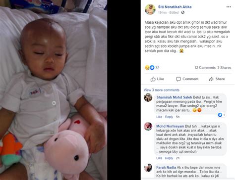 Kenapa mata anak merah sebelah. 'Dari awal tak sedap hati sebab diorang sorok anak aku ...