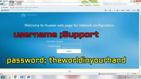 Password super admin router huawei hg8245h5. cara setting huaweI hg8245h5 jadi access point hotspot ...