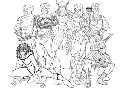 It has darth vader, luke skywalker, and yoda. Seven Hero Of The Avengers Coloring Page - Download ...