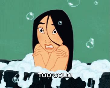 Слушай и скачивай mulan never give up в mp3 бесплатно. Mulan Too Cold! GIF - Hower Bath Cold - Discover & Share GIFs