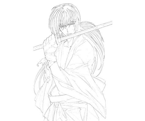 Sound of snow falling 2. Rurouni Kenshin Coloring Pages - Coloring Home