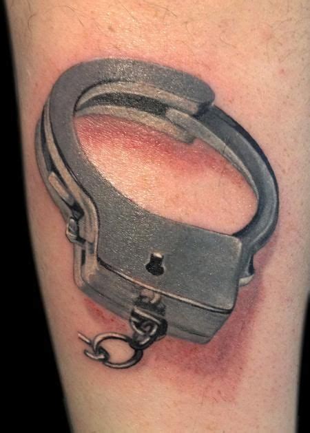 Great in both color and blackwork cuff tattoos are a versatile design that looks cool. Michele Pitacco - handcuffs | TATTOO | Pinterest | Tattoos ...