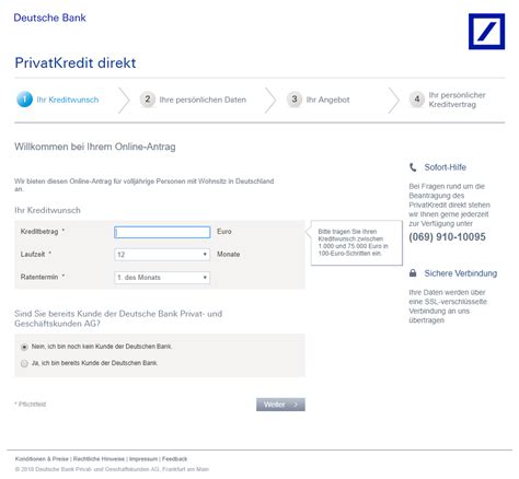 Please note that without this service order your account will remain blocked! Deutsche Bank PrivatKredit - Test und Erfahrungsberichte ...