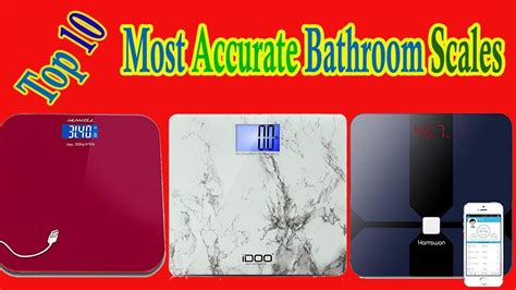 Modern digital scales are considered very accurate and are the best choice for most people as they are available in many styles and at various price points. 2 weigh a familiar object. Most Accurate Bathroom Scale (Latest Version) - YouTube