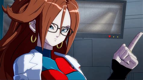 In super dragon ball heroes, 21 is a playable character in her human form, her android version is however featuredin one ofthe story arcs of the universe mission series. Dragon Ball FighterZ TGS '17 Story Teaser Trailer ...