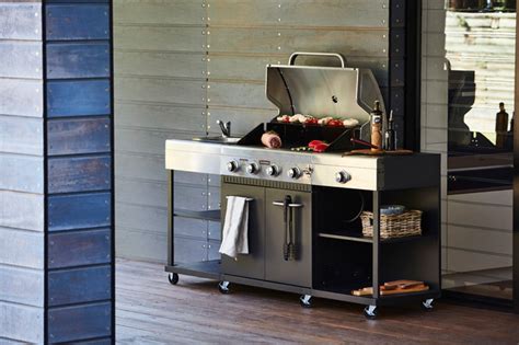 Check out the full kaboodle kitchen range. Raw Delight- Outdoor Kitchen BBQ - Modern - Patio ...