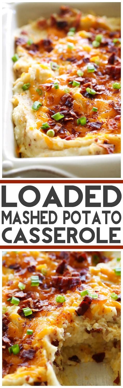 Gather your family together this easter. Loaded Mashed Potato Casserole | Recipe | Easter dinner ...