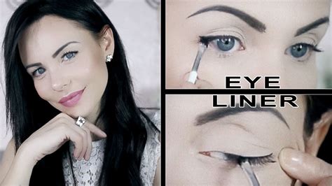 Abbiamo detto che esistono diversi tipi di eyeliner, che si appoggio: Come mettere l'EYELINER - YouTube