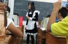teacher maid china chinese french sexy dresses wear students class