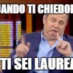 Voi intanto suggeriteci dei meme: Gerry Scotti no Meme Generator - Imgflip