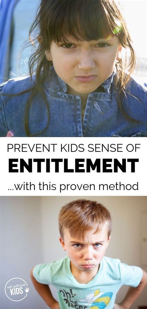 Prevent Kids' Sense of Entitlement With This Proven Method ...