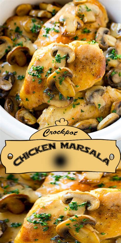 Last updated august 31, 2020. Crockpot Chicken Marsala - Delicious Foods Around The World